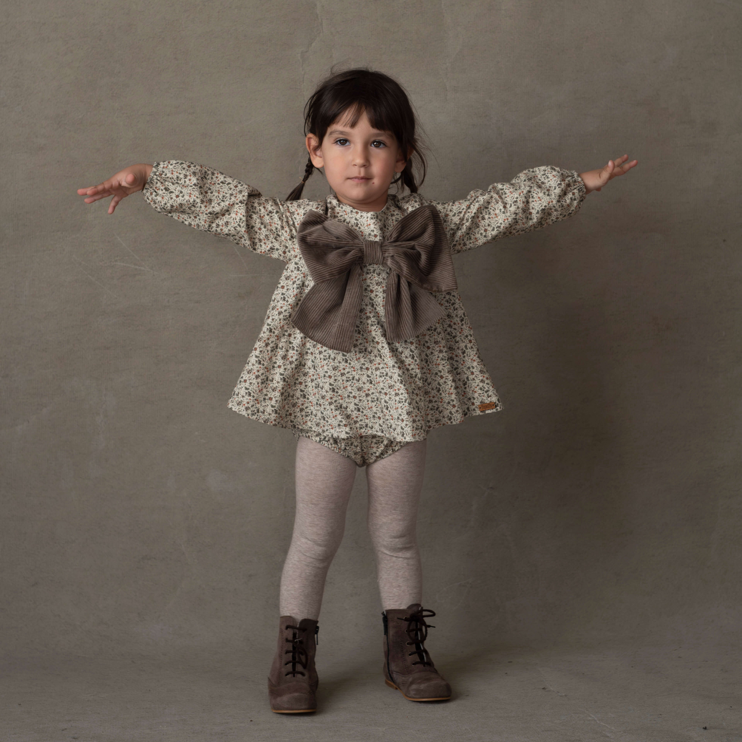Romper Suit with Bow