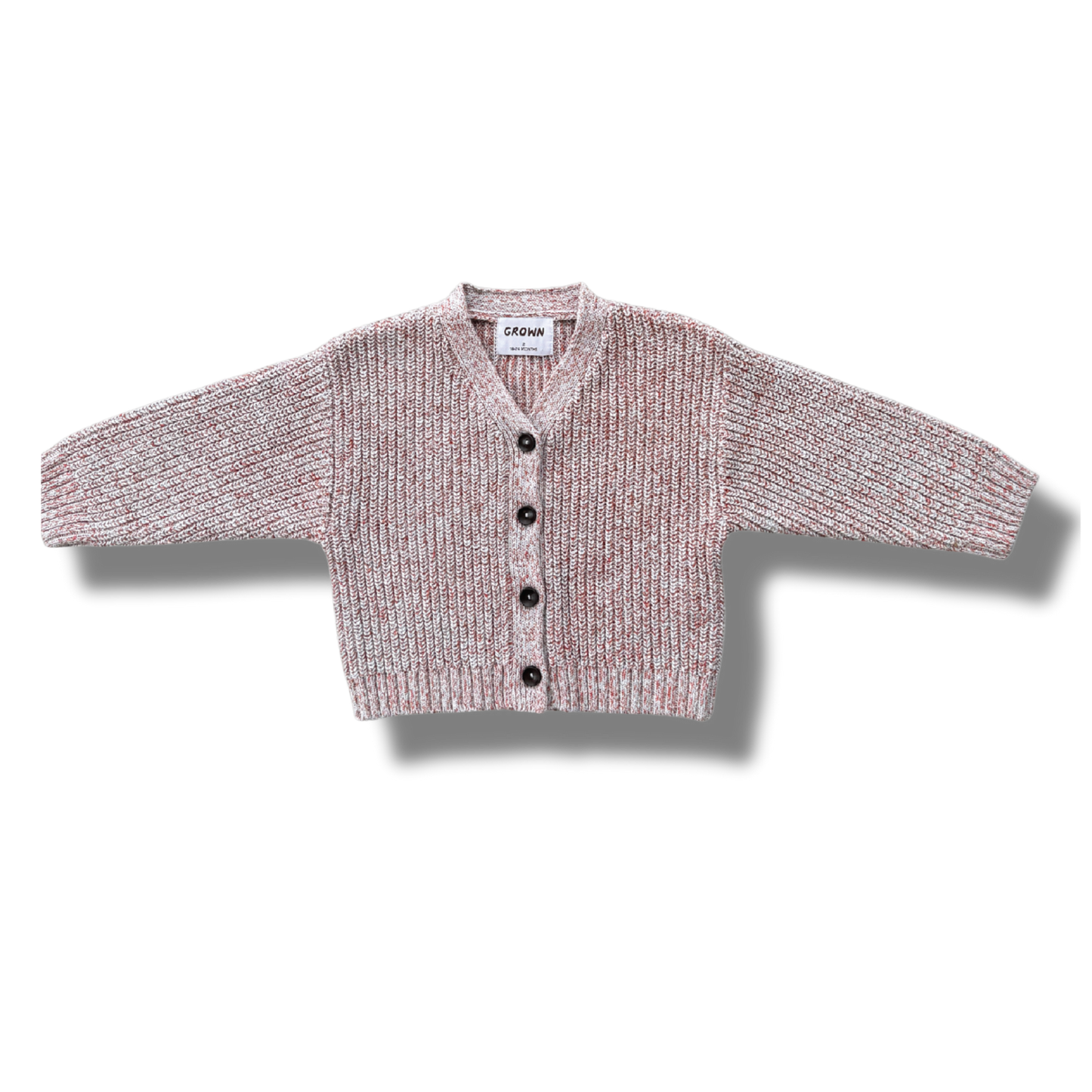 Twisted Chunky Rib Cardigan