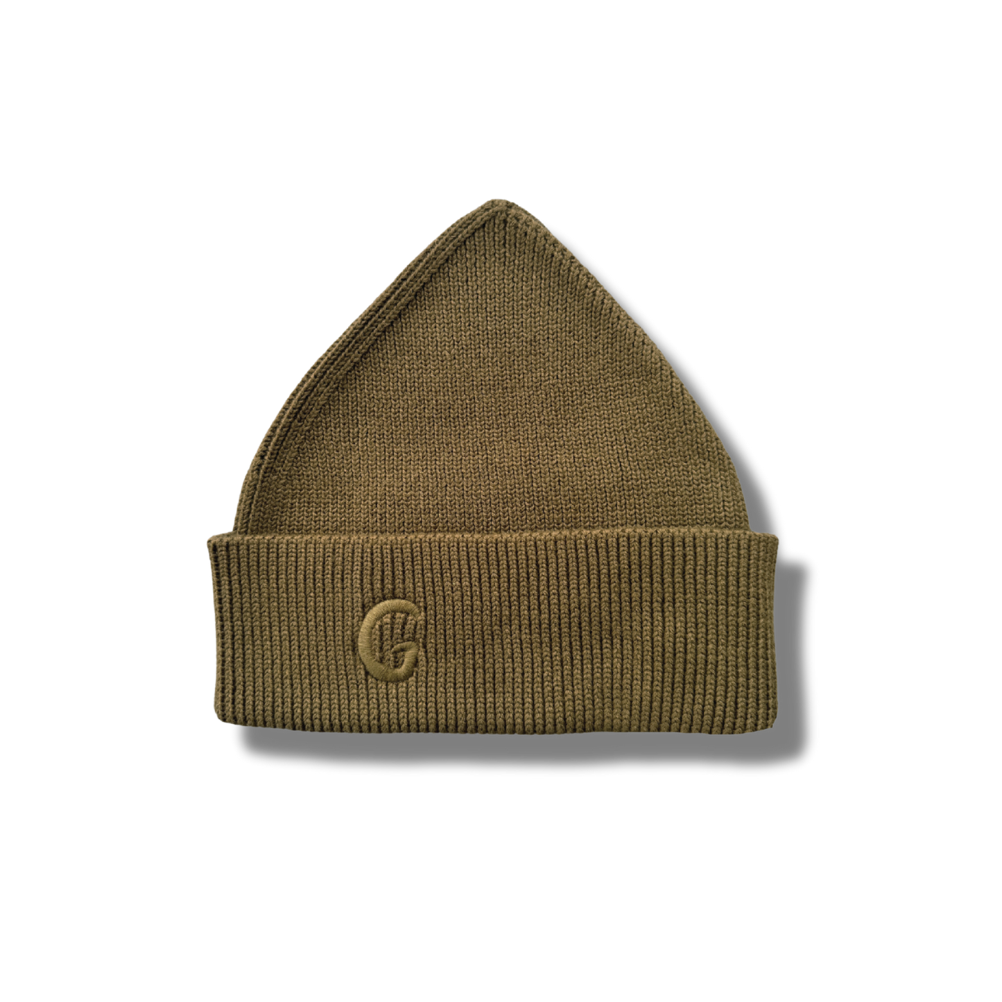 Organic Ribbed Super Pixie Beanie