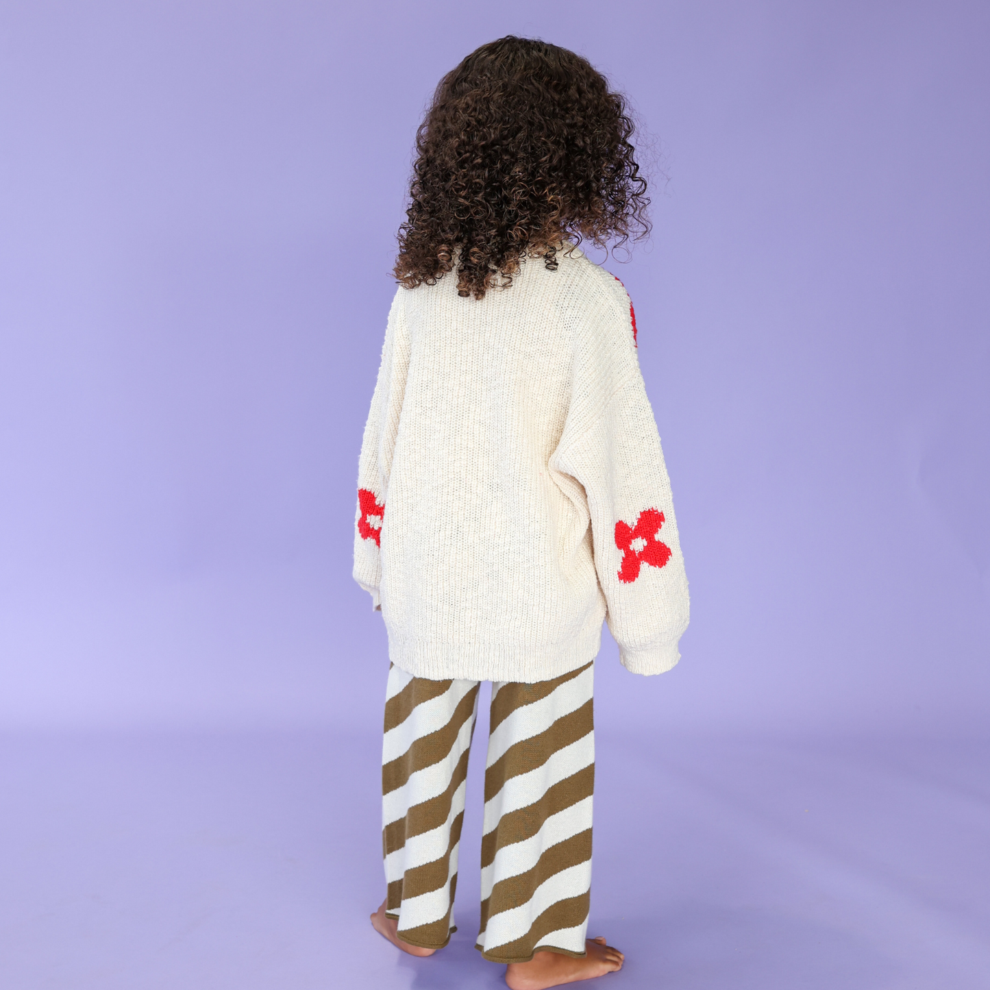 Knitted Posy Pull Over