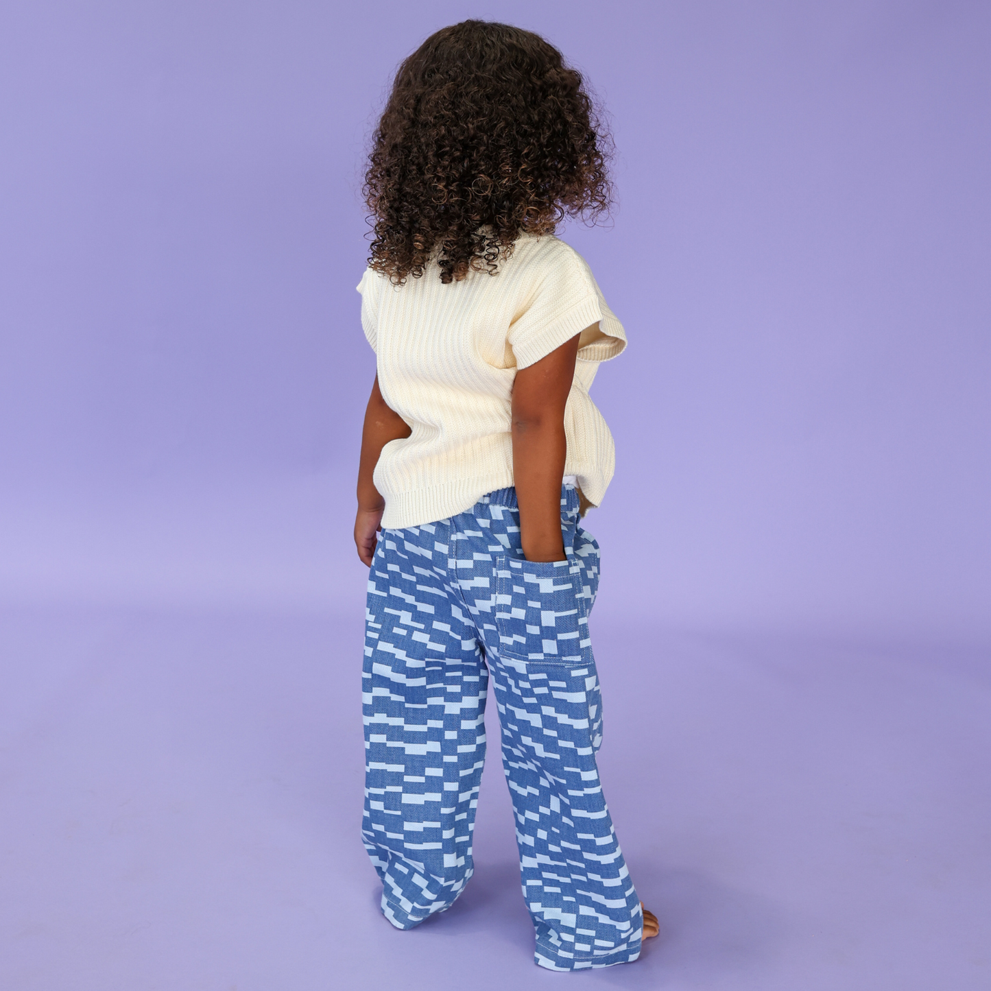 Chunky Rib V-Neck Vest