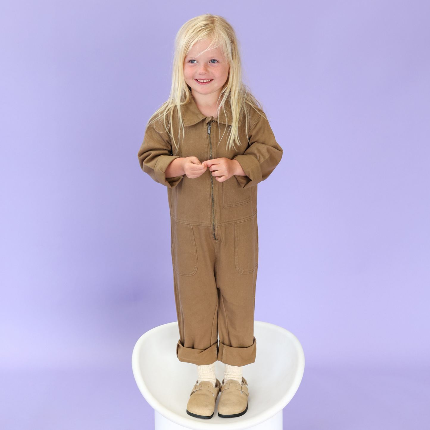 Organic Zip Boilersuit