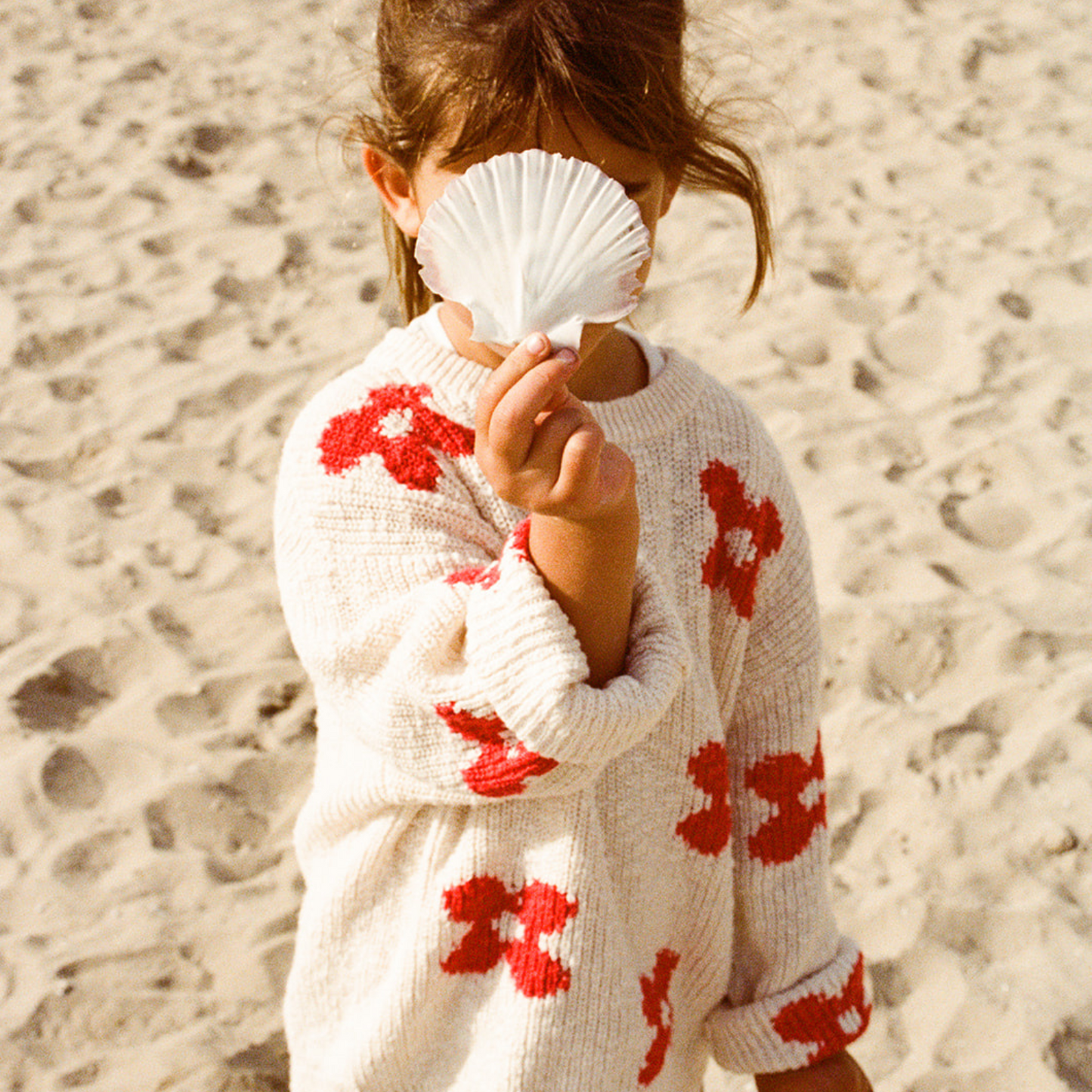 Knitted Posy Pull Over