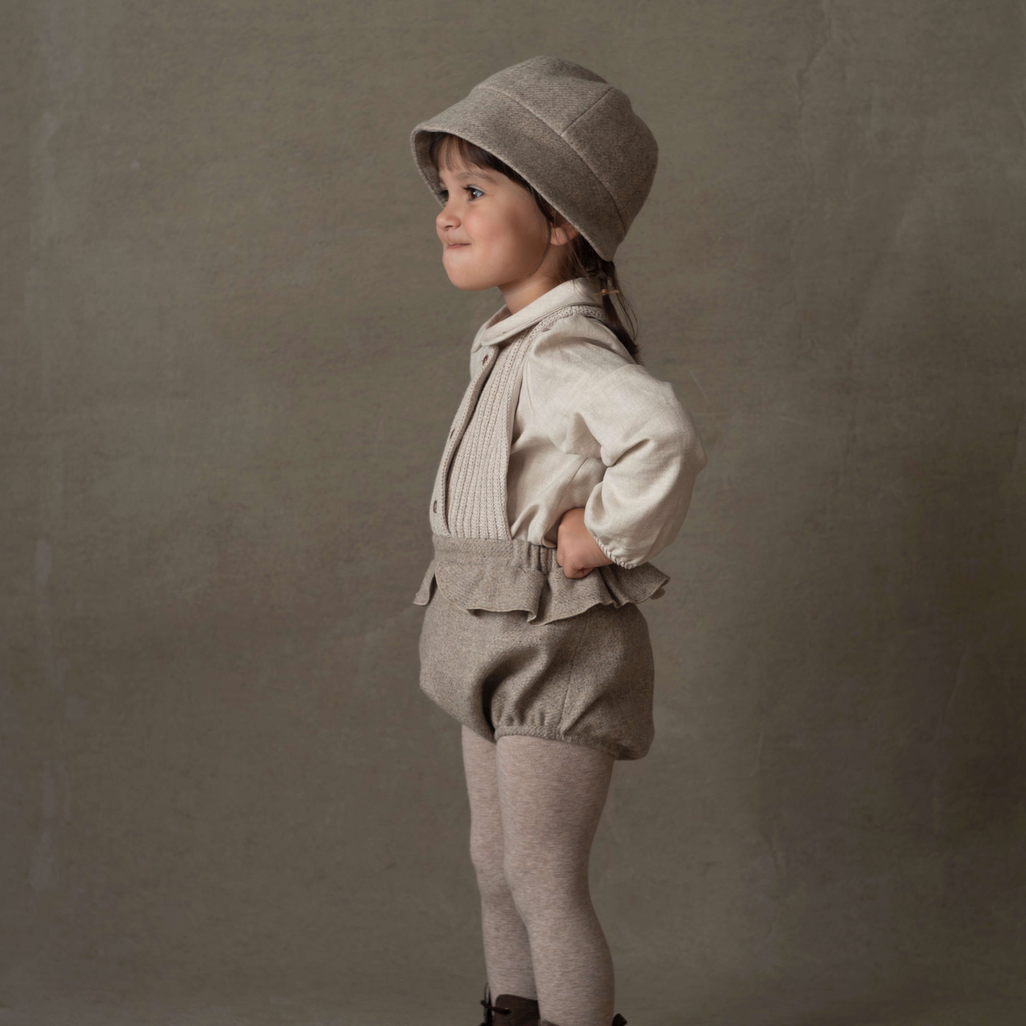 Romper Suit with Bib