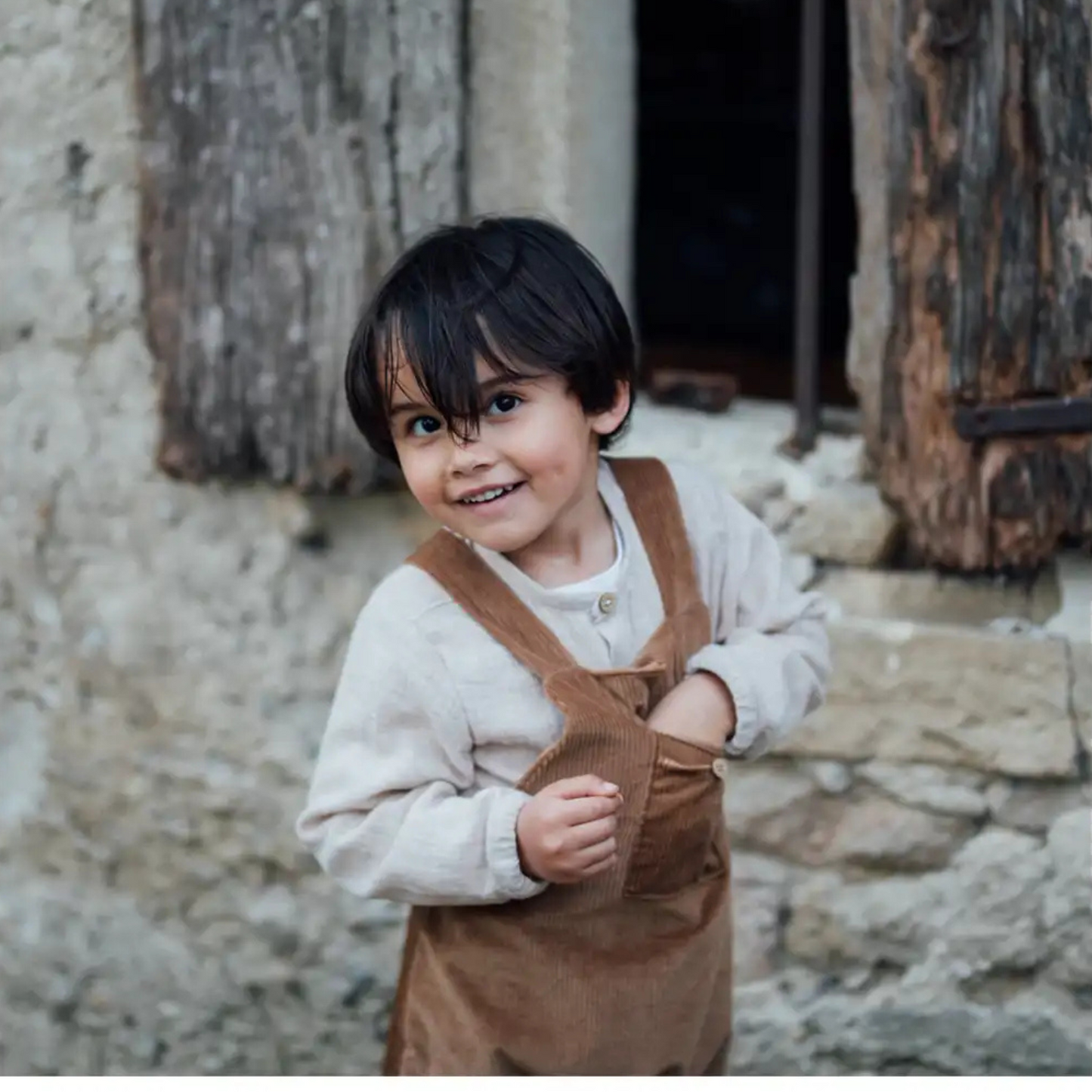 ベルベットサロペット【OLIVIER】