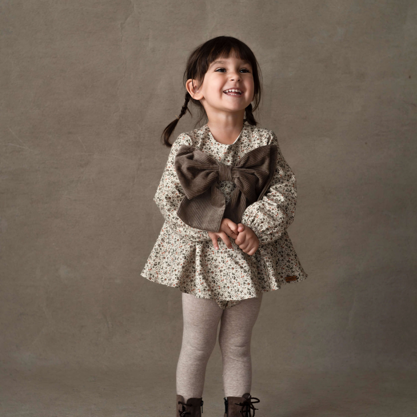 Romper Suit with Bow