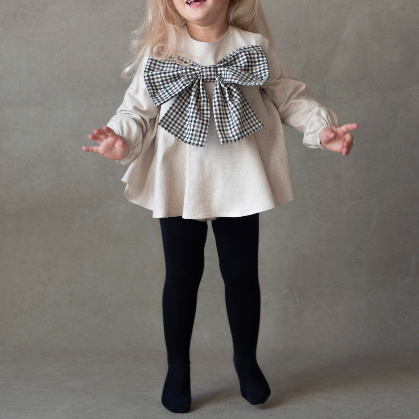 Romper Suit with Bow