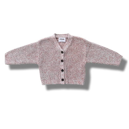 Twisted Chunky Rib Cardigan