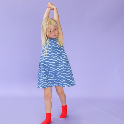 Boxes Denim Dress