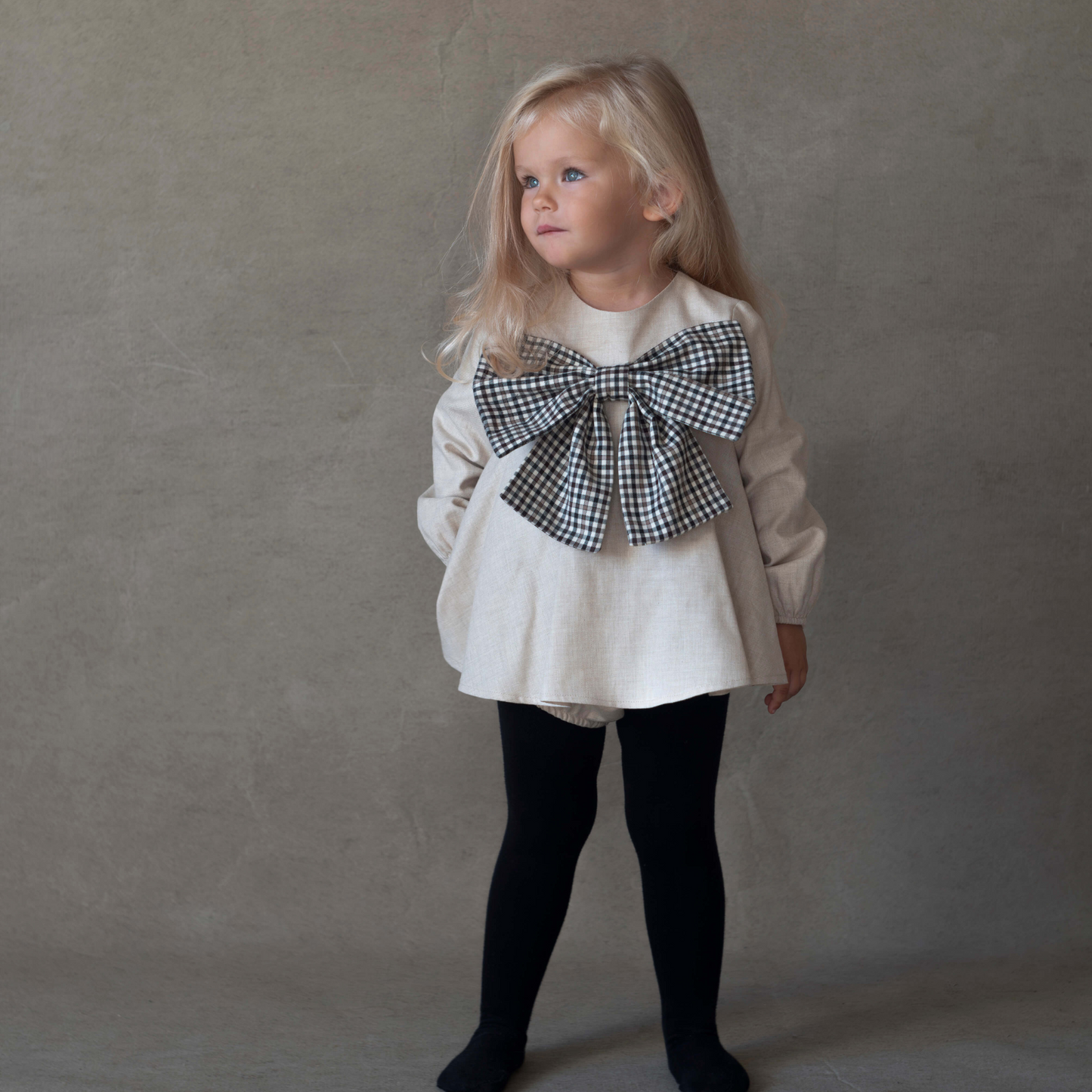 Romper Suit with Bow