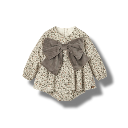 Romper Suit with Bow