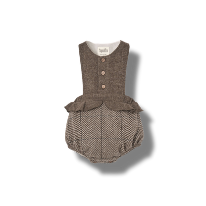 Romper Suit with Bib
