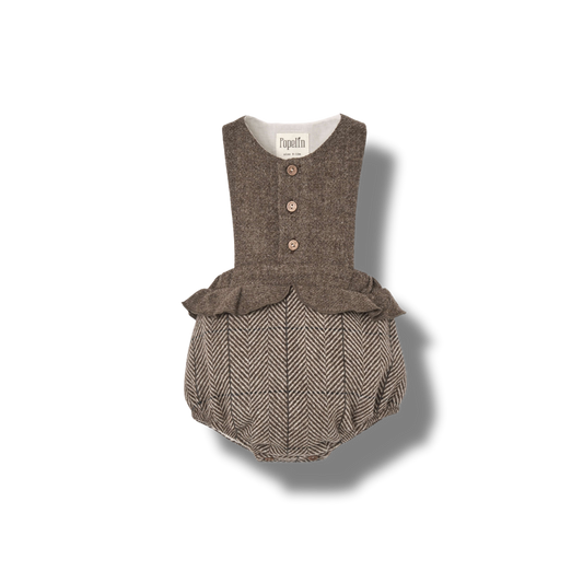 Romper Suit with Bib