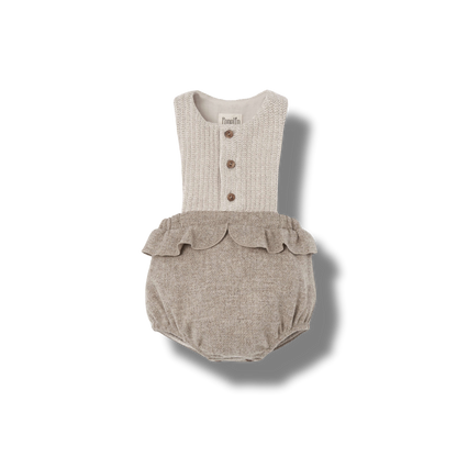 Romper Suit with Bib